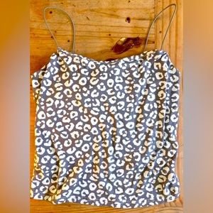 Printed Tank Top by Gaze, Size Small